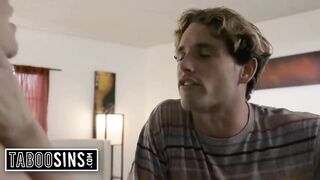 Obsessed MILF Helps Neighbor After Accident and Claims to Be His Wife Just to Bang Her