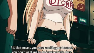 Golden-haired with Massive Tits and Glasses Loves to Have Sex in the Bathroom