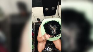 Greatly immoral cum and piss games in the morning