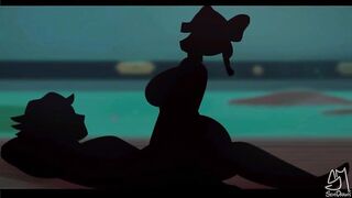 Kocho es follada por una luna creciente Animacion Anime