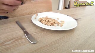 MAMACITAZ - Elisa Marin - This Curvy Latina Teen is a Natural at Screwing