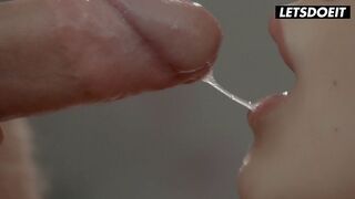 I shoved his banging shlong down my throat and let the spit run everywhere