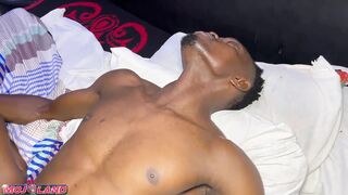 big snatch Ebony angel sits on a big rod reverse cowgirl