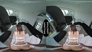 UP CLOSE VR - Nicole Doshi Takes Control In Cowgirl Vr Pov With Big Tit Hardcore Ride