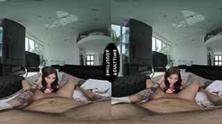 UP CLOSE VR - Nicole Doshi Takes Control In Cowgirl Vr Pov With Big Tit Hardcore Ride