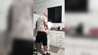 Gabby Lewd Gets Banged In The Booty Amid Filthy Dishes