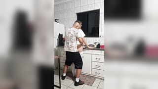Gabby Lewd Gets Banged In The Booty Amid Filthy Dishes