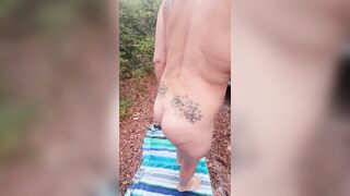 Hot sex in nature with Abbs