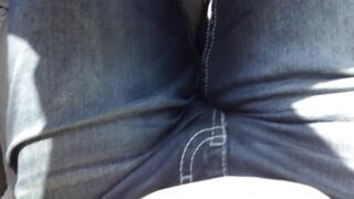 Running late for a meeting with a full bladder, I desperately soak the inside of the car with urinate whilst trying not to get urinate on my jeans