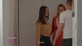 Saint Anna - Step Mommy Teaches Shy Step Sister to Suck and Ride Her Step Brother