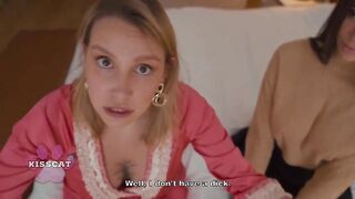 Saint Anna - Step Mommy Teaches Shy Step Sister to Suck and Ride Her Step Brother
