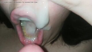 Cum swallow Vika