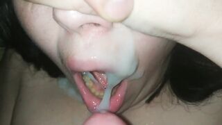 Cum swallow Vika