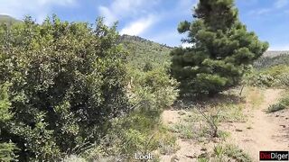 two Angels Were Taking Images in the Mountains, and two Rods Came Out of the Bushes - From Flirting to Wild Banging in Nature