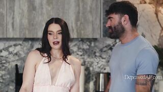 Husbands Friend Takes Over Wifes Stuck Sink Roleplay And She Loves It