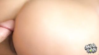 Golden-haired NEWBIE Already Takes ANAL on first PORN Scene