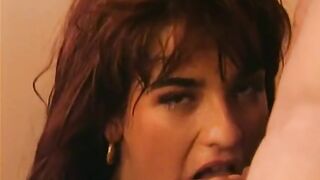 Twat Haired Holly Black Gets a Double Vaginal...
