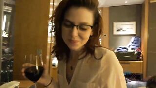 hot vacation with your girlfriend Emma Evins in London