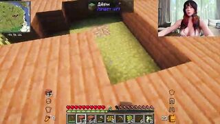 Hawt Fucking with Busty Sweetie Fox After Playing Minecraft