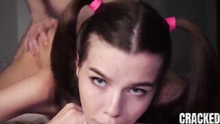 Hard Anal For Slim Hottie