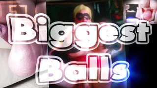 JOI All content merely shows me - Big Balls Sissy loves to drain you - Cum Fast on Rapunzel Bit Breasts Golden-haired Bimbo Huge Ever Silicone Titties Futanari Real