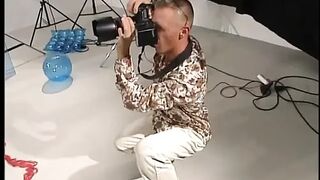 first Time in Front of the Camera, Still a Bit Shy