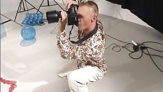 first Time in Front of the Camera, Still a Bit Shy