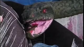 Big black dong destroys vagina on hot ebony chick