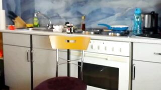Naughty Chef Sexydea: Sizzling Sexy Butt Play in the Kitchen!