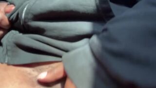 Big tit transboy can’t help but to bang his constricted wet boypussy