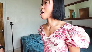 Hot Asian Cutie Returns to Her Hometown After Many Years and Got Banged Hard on Arrival