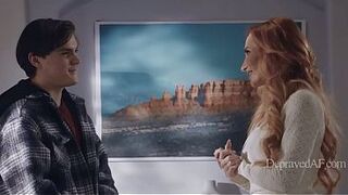 Grieving widow accepts hawt neighbor's offer to get her pregnant