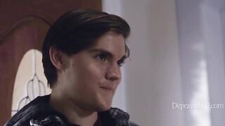 Grieving widow accepts hawt neighbor's offer to get her pregnant