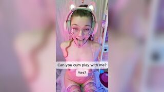 Will YOU Come Play With Me - Gamer Angel Oral-sex - Redhead POV