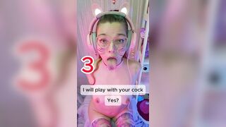 Will YOU Come Play With Me - Gamer Angel Oral-sex - Redhead POV