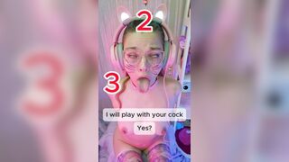 Will YOU Come Play With Me - Gamer Angel Oral-sex - Redhead POV