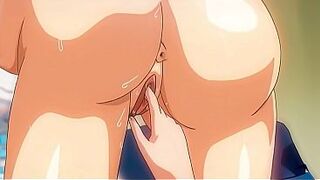 Hentai - My first three-some with my Roommate [UNCENSORED] [SUBTITLED]
