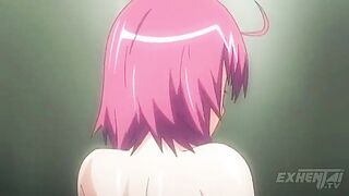 Hentai - My first three-some with my Roommate [UNCENSORED] [SUBTITLED]