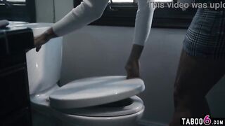 Peeing and squirting 3-some with GF and MILF stepmom Penny Barber