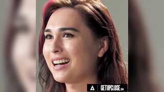 UP CLOSE - How Babes Orgasm With Glamorous Trans Ember Fiera! SOLO TRANS MASTURBATION! FULL SCENE