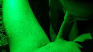 Whilst sex sauna cruising young twink found a wet jock in a neonlight room to suck the cum out