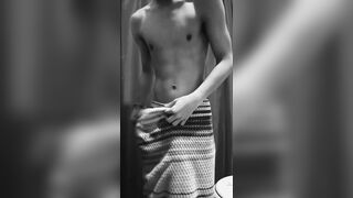 Fresh out of the shower tease
