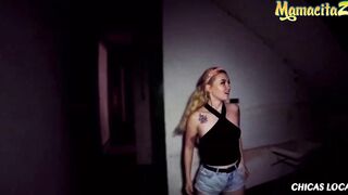 MAMACITAZ - Pretty Exhibitionist Babe Misha Cross Loves the Adrenaline of Riding Dick Raw in Abandoned Building