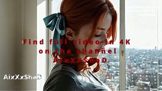 Stepbrother fucks his hot stepsister. Cumming inside twat. (AI-Generated) AixXxShaD
