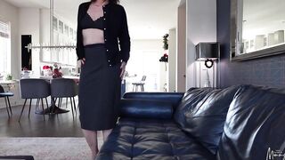 StepMom Comes Home to Give YOU BJ