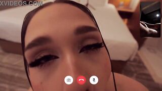 POV: YOU Join Her Call and See This