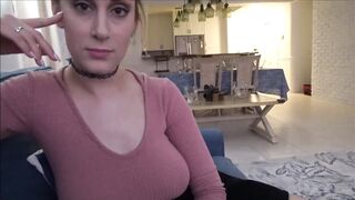 Big Boobed Babysitter Despairing for Wang - Maxim Law
