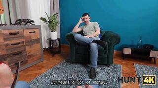 HUNT4K. Sex with a stranger for Money