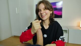 Indecent Facials Compilation by Cute Amateur Doxy hiyouth - Hottest Cum in Mouth + Cumplay!