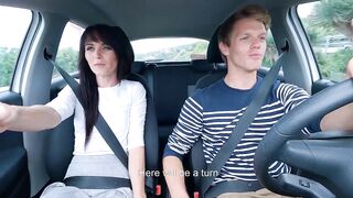 Cheating BF on Back Seats of Mr PussyLicking Car - SNATCH LICKING and POUNDING - BIGGEST CUMSHOT